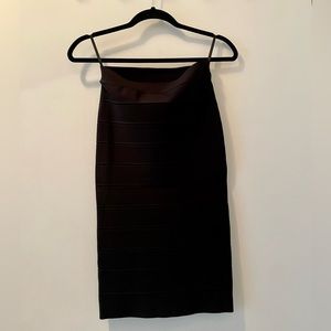 BCBGMaxAzria Long Bandage Skirt